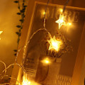 Miniatyrbillede 4 af 8: 10m/32.8ft 80 LED Lyskæde Femtakket Stjerne USB LED Lampe KLB