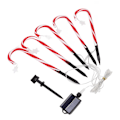 Miniatyrbilde 2 av 8: Julegodteri-lysslynge 1 for 5, IP65 vanntett, 8 moduser KLB
