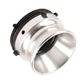 Miniatyrbillede 6 af 8: Par af professionelle polerede aluminium NAB hub-adaptere KLB