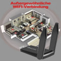 Miniatyrbilde 3 av 6: USB WLAN-adapter for PC, 1300 Mbps USB 3.0 WLAN-adapter PC 2,4 GHz / 5 GHz WLAN