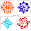 Miniatyrbillede 5 af 7: 25 stk. Dot Painting Tools Kit Mandala Punkterværktøjer Mandala Stencil Kit KLB
