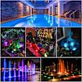 Pikkukuva 3 / 5: Sukellettava LED-valo, monivärinen RGB 10 LED-valo