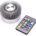 Miniatyrbilde 2 av 6: FeiliandaJJ LED vegglampe RGB solsikke 360 graders hul sylinder fargerik lampe KLB