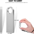 Miniatyrbillede 2 af 8: 64GB USB-flashdrev, Portabler 32GB USB-flashdrev med Hook Pen Drive USB KLB