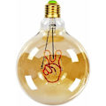 Pikkukuva 1 / 5: Big Globe G125 4W 220/240V Vintage LED-lamput aakkoskirjaimen koristeluun, super lämmin keltainen KLB