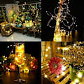 Pikkukuva 5 / 5: 100 LED 32.8ft Fairy Copper String Lights USB Powered KLB