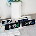 Miniatyrbild 2 av 7: 0715 Röstaktiverad LED-ljudlös, datum, temperaturdisplay, elektronisk klocka