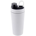 Miniatyrbillede 1 af 5: Rustfrit Protein Shaker Flaske i Rustfrit Stål Holder Varmt/Koldt Hvid