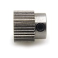 Miniatyrbillede 3 af 8: Præcisionstandhjul til ekstrudere - 36 tænder - rustfrit stål - sæt med 10 - 1,75 mm & 3 mm