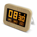 Miniatyrbillede 1 af 5: Køkken Timer, Digital LCD Display, med Stærk Magnetisk Stativ, Tæller Ned, Alarmur og Timerfunktion til Træningsstudie