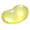 Miniatyrbild 1 av 5: Ergonomisk silikon handledsstöd för mus Transparent handledsstöd Gul