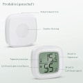 Miniatyrbillede 3 af 5: Mini LCD Digital Termometer Hygrometer Fugtighedsmåler Termometer KLB
