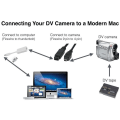 Miniatyrbilde 5 av 8: IEEE 1394 Firewire 800 til 400 Firewire Firewire 9 til 4 datakabel 1394 kabel KLB