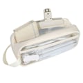Miniatyrbilde 1 av 5: Pennal Etui Transparent Veske Markørveske Multifunksjonell Hvit KLB