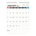 Miniatyrbild 1 av 5: Väggkalender 2024-2025, januari 2024-juni 2025, 15 x 12, Highlight Fe Style1 KLB