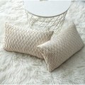 Miniatyrbilde 4 av 5: Fløyel putetrekk 30x50cm for stue sofa, sett med 4 ensfargede firkantede putetrekk soverom dekorasjon, hvit KLB