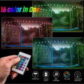 Miniatyrbilde 2 av 5: LED-trampolinlys, fjernstyrt LED-lys for trampoline, 16 fargeskiftende