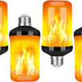 Miniatyrbilde 7 av 7: Realistisk LED-flammepære - 3 moduser