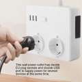 Miniatyrbilde 8 av 8: Multifunksjonell EU-veggkontakt med KLB