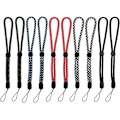 Miniatyrbild 1 av 4: Lanyard handledssnöre, justerbart handledssnöre, lanyard med handledsrem, justerbart nylonhandledsrem, för mobiltelefoner, USB-enheter, kameror, nycklar, 10 stycken
