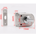 Miniatyrbilde 2 av 5: Dørlås Sikkerhet Anti-Tyveri Glassdør 10~12mm Rustfritt Stål Lås Åpne/Lukk Hjem Hotell Kontor Bad Bruk