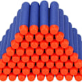 Pikkukuva 3 / 8: 100 kpl 2.8\" sinistä vaahtomuovia Nerf N-Strike Elite -sarjan KLB:lle
