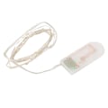 Miniatyrbillede 3 af 8: Batteridrevet 20 LED kobbertrådslyskæde til jul KLB