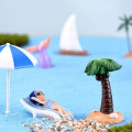 Miniatyrbillede 6 af 7: 10 Strand Ocean Serie Kunsthåndværk Ornamenter #2 Havfrue