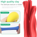 Miniatyrbild 1 av 6: 36-pack modellering lera ultra lätt lufttorkande lera magisk lera plasticine KLB