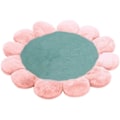 Miniatyrbillede 1 af 8: Blomsterformet kæledyrs seng rede hund hule hund sofa måtte grøn KLB