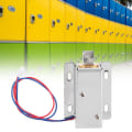 Miniatyrbilde 2 av 8: DC 12V miniatyr elektromagnetisk lås, elektrisk kontrollås KLB
