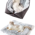Miniatyrbild 1 av 5: Kattbädd, tvättbar fluffig kattmatta - 2-i-1 mjuk sofffilt