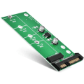Miniatyrbillede 1 af 8: M.2 SATA-adapter 22-ben (7 + 15) SATA III NGFF M.2 SATA-baseret nøgle B/ B + M til SSD