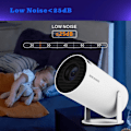Miniatyrbild 6 av 7: 5G 4K Projektor Smart HD LED WiFi Bluetooth HDMI. USB Android Hemmabio