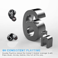 Miniatyrbilde 5 av 6: Bluetooth 5.0-hodetelefoner, Mini Bluetooth-ørepropper, trådløse