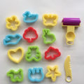 Miniatyrbillede 5 af 5: 20 stk. modellerværktøj i plasticine til modellering af tilbehør til småkageforme - køkkenlegetøj KLB