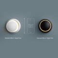 Miniatyrbillede 5 af 5: (Hvid)Væglamper Indendørs Varm Hvid LED Væglampe 5W Moderne Varm Hvid Væglampe Kreativ Eclipse 2 i 1 Jern Væglampe Led Lampe