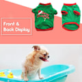 Miniatyrbillede 4 af 6: Sjov Juleferie Hund Kat Te Tank Top - Blødt Tøj - XS KLB