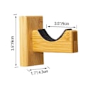 Miniatyrbillede 5 af 8: Baseball bat udstillingskasse, robust baseball bat stand, khaki