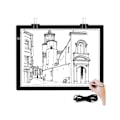Miniatyrbilde 3 av 8: LED-lampestativ med USB-kabel, trinnløst dimbar lysstyrke, 4 mm