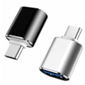 Miniatyrbillede 2 af 3: Type C til USB-adapter, USB C til USB 3.0-adapter, aluminium sølv