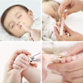 Miniatyrbild 4 av 6: 4 i 1 Säker Baby Nagelsats Uggla Box Nagelklippare Rosa KLB