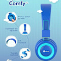 Miniatyrbillede 7 af 7: Børns Bluetooth-headset. Børneheadset med sort