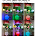 Miniatyrbild 4 av 5: 2-pack LED-nattlampor med sensor, färgförändrande nattlampa för barnkammare, badrum, barnrum, kök, källare.