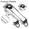 Miniatyrbillede 3 af 5: Wahl Magic Clipper trådløs hus - Transparent sølv, DIY, frisørtilbehør KLB