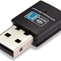Miniatyrbilde 1 av 6: 300 Mbps USB WiFi-adapter, WiFi-nettverkskort-adapter