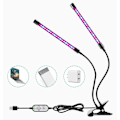 Miniatyrbillede 4 af 8: Niello plantelampe LED 40W plantelys 80 LED'er plantelys