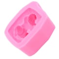 Miniatyrbillede 2 af 5: Sovende Baby Lys Siliconeforme Flip Kage Dekorationsforme Baby Flydende Forme Aroma Gipsforme