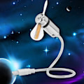 Miniatyrbillede 3 af 5: Fleksibel mini USB-ventilator til bærbar computer