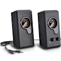 Miniatyrbillede 1 af 8: PC-højttalere, USB-computer RGB-højttalere stereohøjttalersystem til